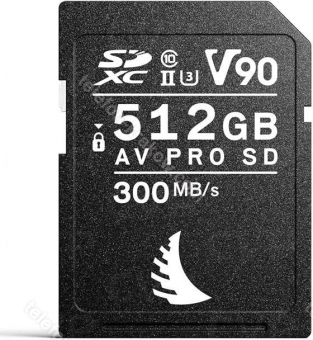 Angelbird AV PRO SD MK2 V90 R300/W280 SDXC 512GB, UHS-II U3, Class 10