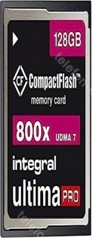 Integral ultima PRO R120/W120 CompactFlash Card 128GB