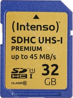 Intenso Premium R45 SDHC 32GB, UHS-I U1, Class 10