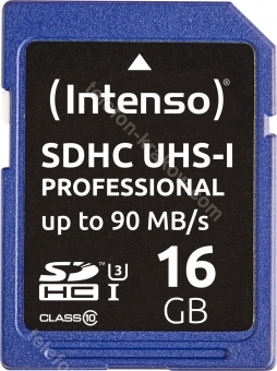 Intenso Professional R90 SDHC 16GB, UHS-I U3, Class 10