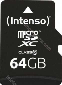 Intenso R20/W12 microSDXC 64GB Kit, Class 10