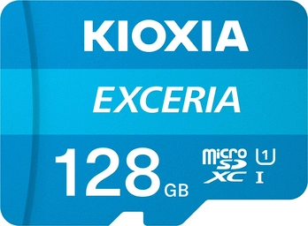KIOXIA EXCERIA R100 microSDXC 128GB Kit, UHS-I U1, Class 10