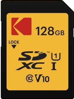 Kodak 580X R85/W20 SDXC 128GB, UHS-I U1, Class 10