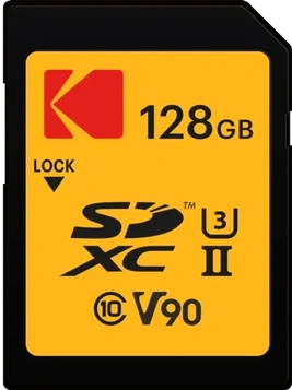 Kodak SD Ultra Pro Performance R300/W270 SDXC 128GB, UHS-II U3, Class 10