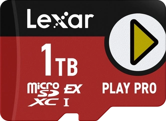 Lexar PLAY PRO R900/W600 microSDXC Express 1TB, Class 10, SD Express EX I