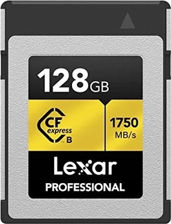 Lexar Professional GOLD R1750/W1500 CFexpress 2.0 Type B 128GB