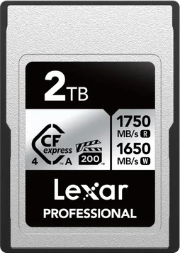 Lexar Professional SILVER R1750/W1650 CFexpress 4.0 Type A 2TB