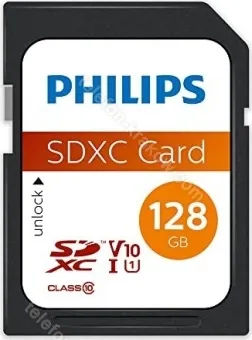 Philips R80/W30 SDXC 128GB, UHS-I U1, Class 10