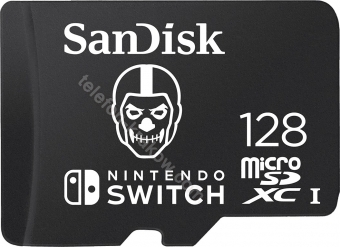 SanDisk Nintendo Switch R100/W90 microSDXC 128GB, UHS-I U3, Class 10