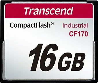 Transcend Industrial 170x R90/W60 CompactFlash Card 16GB