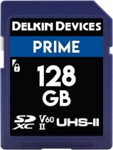 Delkin Prime 1900X R300/W100 SDXC 128GB, UHS-II U3, Class 10