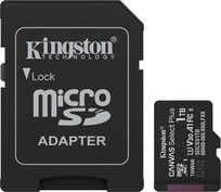 Kingston Canvas Select Plus Gen3 R150 microSDXC 1TB Kit, UHS-I U3, A1, Class 10