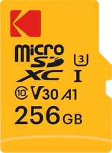 Kodak 650X R95/W90 microSDXC 256GB Kit, UHS-I U3, Class 10