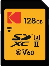 Kodak SD Ultra Pro Performance R300/W110 SDXC 128GB, UHS-II U3, Class 10