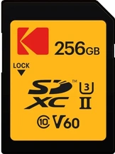 Kodak SD Ultra Pro Performance R300/W110 SDXC 256GB, UHS-II U3, Class 10