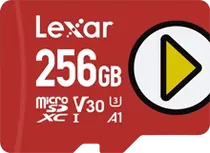 Lexar PLAY R150 microSDXC 256GB, UHS-I U3, A1, Class 10
