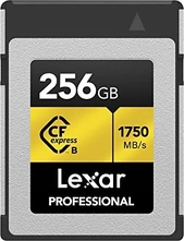 Lexar Professional GOLD R1750/W1500 CFexpress 2.0 Type B 256GB