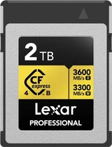 Lexar Professional GOLD R3600/W3300 CFexpress 4.0 Type B 2TB