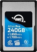 OWC Atlas Pro R1850/W1700 CFexpress 4.0 Type A 256GB