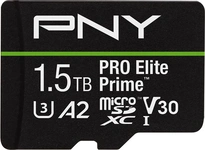PNY Pro Elite Prime R200/W150 microSDXC 1.5TB Kit, UHS-I U3, A2, Class 10