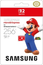 Samsung Nintendo Switch 2 microSDXC Express 256GB, Class 10, SD Express EX I