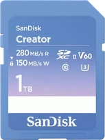 SanDisk Creator R280/W150 SDXC 1TB, UHS-II U3, Class 10
