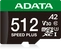 ADATA SPEED PLUS R160/W140 microSDXC 256GB Kit, UHS-I U3, A2, Class 10