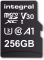 Integral Premium High Speed R100/W50 microSDXC 256GB Kit, UHS-I U3, A1, Class 10