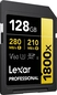 Lexar Professional 1800x Gold Series R280/W210 SDXC 128GB, UHS-II U3, Class 10, 2er-Pack