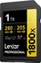 Lexar Professional 1800x Gold Series R280/W205 SDXC 1TB, UHS-II U3, Class 10