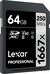 Lexar Professional 1667x Silver Series R250/W120 SDXC 64GB, UHS-II U3, Class 10, 2er-Pack