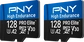 PNY Pro Elite High Endurance R100/W90 microSDXC 128GB Kit, UHS-I U3, A2, Class 10, 2er-Pack