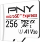 PNY microSD Express R890/W750 microSDXC Express 256GB, UHS-I U3, A1, Class 10, SD Express EX I