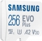 Samsung EVO Plus 2024 R160 microSDXC 256GB Kit, UHS-I U3, A2, Class 10