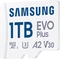 Samsung EVO Plus 2024 R160 microSDXC 1TB Kit, UHS-I U3, A2, Class 10