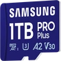 Samsung PRO Plus R180/W130 microSDXC 1TB USB-Kit, UHS-I U3, A2, Class 10