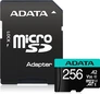 ADATA Premier Pro R100/W85 microSDXC 256GB Kit, UHS-I...