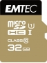 Emtec Gold+ R85/W21 microSDHC 32GB Kit, UHS-I U1, Class 10