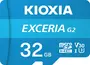 KIOXIA EXCERIA G2 R100/W50 microSDHC 32GB Kit, UHS-I U3, A1, Class 10