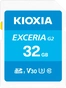 KIOXIA EXCERIA G2 R100/W50 SDHC 32GB, UHS-I U3, Class 10