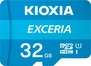 KIOXIA EXCERIA R100 microSDHC 32GB Kit, UHS-I U1,...