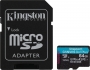 Kingston Canvas Go! Plus R170/W70 microSDXC 64GB Kit, UHS-I U3, A2, Class 10
