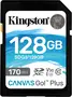 Kingston Canvas Go! Plus R170/W90 SDXC 128GB, UHS-I U3, Class 10