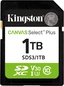Kingston Canvas Select Plus Gen3 R150 SDXC 1TB, UHS-I...