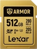 Lexar Armor Gold R280/W205 SDXC 512GB, UHS-II U3, Class 10