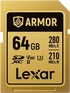 Lexar Armor Gold R280/W210 SDXC 64GB, UHS-II U3, Class 10