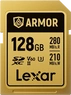 Lexar Armor Gold R280/W205 SDXC 128GB, UHS-II U3