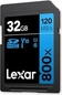 Lexar BLUE Series 800x PRO R150 SDHC 32GB, UHS-I U1,...