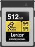 Lexar Professional GOLD R3600/W3300 CFexpress 4.0 Type...