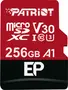 Patriot EP R90/W80 microSDXC 256GB Kit, UHS-I U3, A1, Class 10